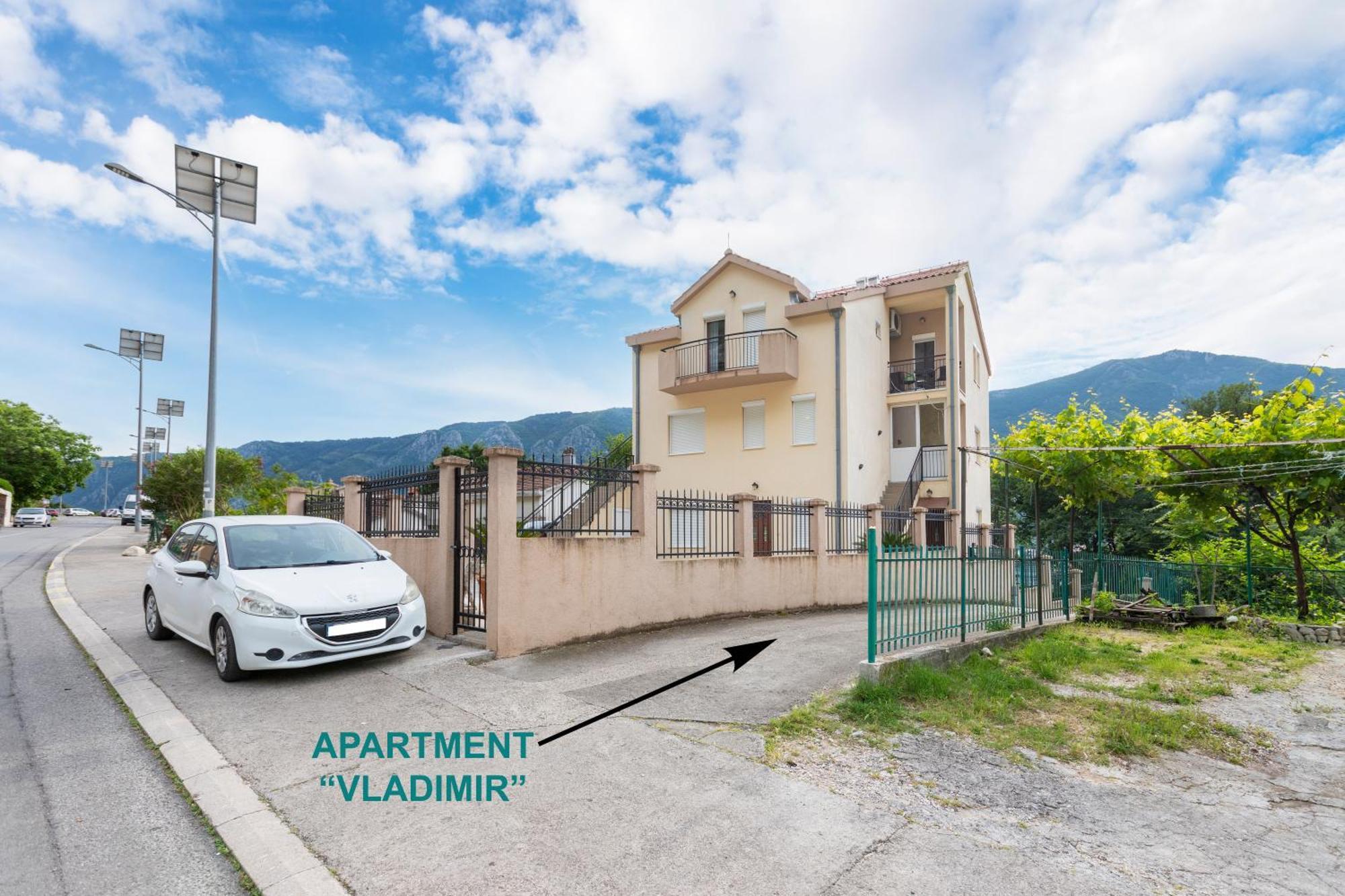 Apartment Vladimir Kotor Exterior photo